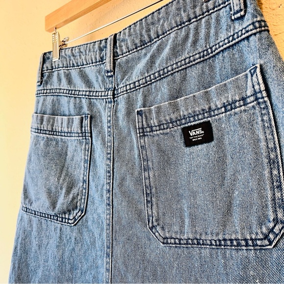 VANS Union Denim Carpenter Skirt 27 - Picture 11 of 14